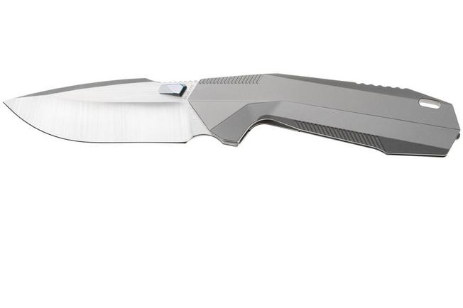 Afbeelding voor Remette RT-WK1 Integral Disassembly Knife RT-WK1-E Satin M390, Grey Titanium, zakmes
