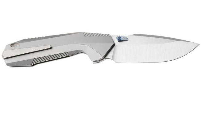 Afbeelding voor Remette RT-WK1 Integral Disassembly Knife RT-WK1-E Satin M390, Grey Titanium, zakmes