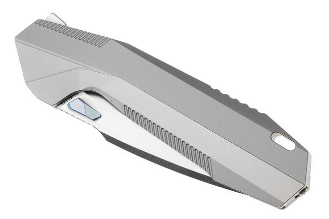 Afbeelding voor Remette RT-WK1 Integral Disassembly Knife RT-WK1-E Satin M390, Grey Titanium, zakmes