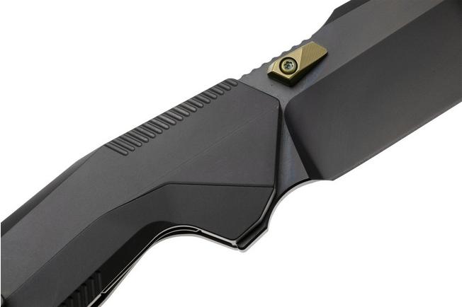 Afbeelding voor Remette RT-WK1 Integral Disassembly Knife RT-WK1-F Black DLC M390, Black DLC Titanium, zakmes
