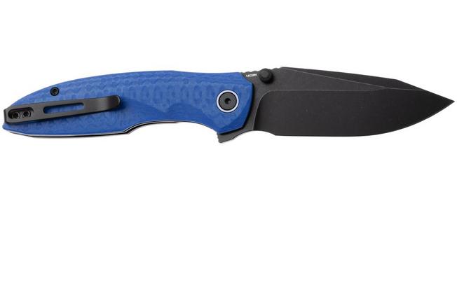 Afbeelding voor Remette RT-Cool Whale Button Liner Lock RTCL-GN6 Blackwashed 14C28N, Green G10, zakmes