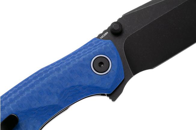 Afbeelding voor Remette RT-Cool Whale Button Liner Lock RTCL-GN6 Blackwashed 14C28N, Green G10, zakmes