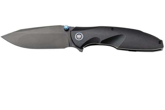 Afbeelding voor Remette RT-Cool Whale Frame Lock RTCL-T4 Black DLC M390, Black DLC Titanium, zakmes