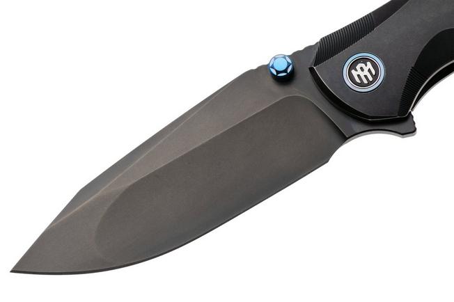 Afbeelding voor Remette RT-Cool Whale Frame Lock RTCL-T4 Black DLC M390, Black DLC Titanium, zakmes