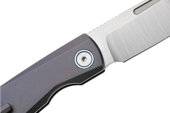 Afbeelding voor Remette RT-Squirrel Slip Joint RTDP-C Satin M390, Blue Titanium, zakmes