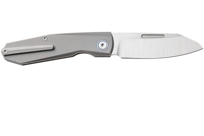 Afbeelding voor Remette RT-Squirrel Slip Joint RTDP-G Satin M390, Grey Titanium, zakmes