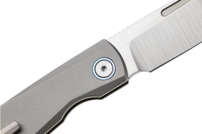 Afbeelding voor Remette RT-Squirrel Slip Joint RTDP-G Satin M390, Grey Titanium, zakmes