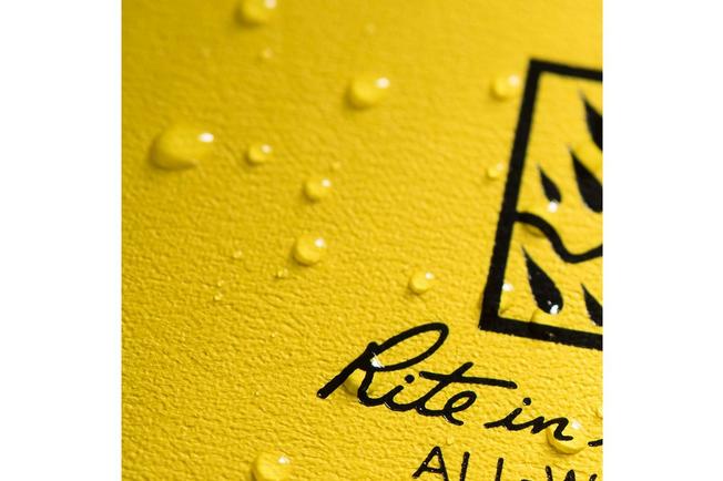 Afbeelding voor Rite in the Rain Hard Cover Book 370F-M, 4 1/4" x 6 3/4", Yellow, notitieboek