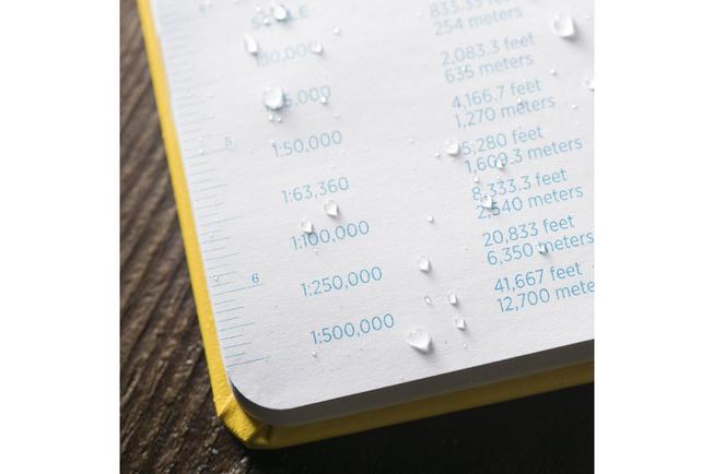 Afbeelding voor Rite in the Rain Universal Hard Cover Book 370F, 4 3/4" x 7 1/2", Yellow, notitieboek