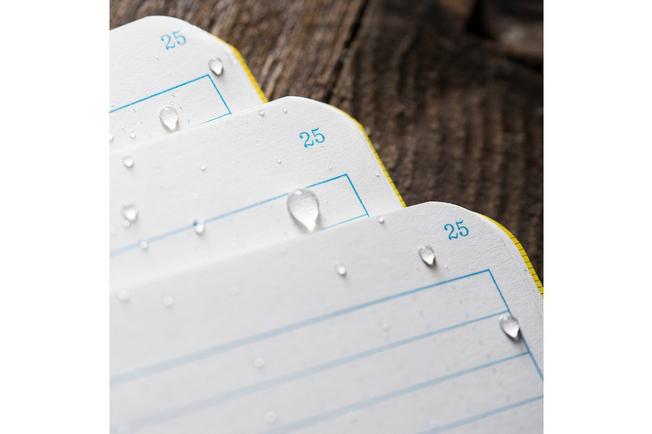Afbeelding voor Rite in the Rain Stapled Notebooks 371FX-M, 3 1/4" x 4 5/8", Yellow, set van 3 notitieboekjes