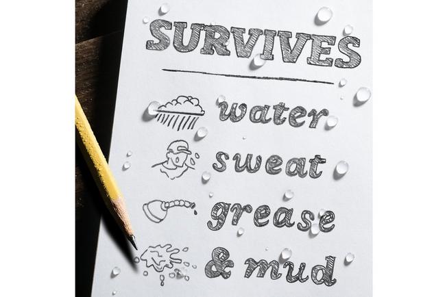 Afbeelding voor Rite in the Rain Stapled Notebooks 371FX-M, 3 1/4" x 4 5/8", Yellow, set van 3 notitieboekjes