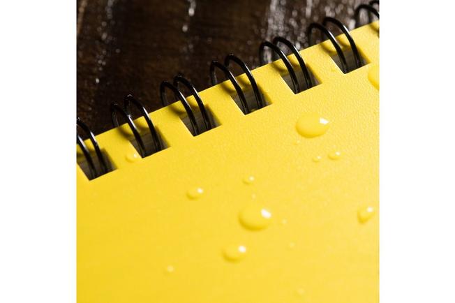 Afbeelding voor Rite in the Rain Side Spiral Notebook 373-MX 8 1/2" x 11", Yellow, notitieboek