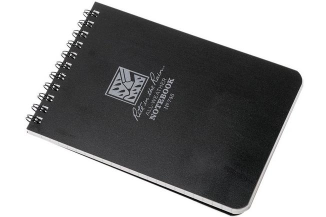 Rite in the Rain notebook 4 x 6 black, 746  Advantageously shopping at