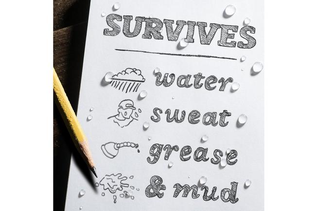 Afbeelding voor Rite in the Rain Universal Hard Cover Book 770F, 4 3/4" x 7 1/2", Black, notitieboek