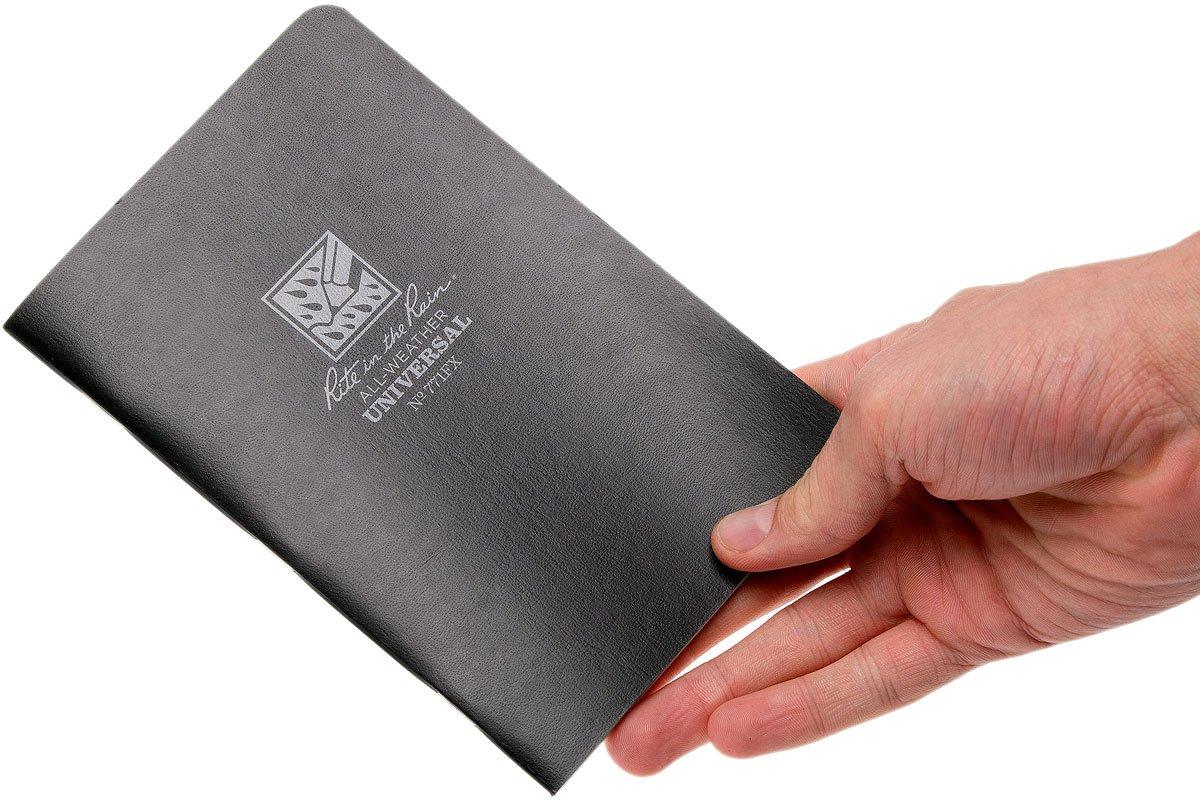 Rite in the Rain Notizbuch 4 5/8 x 7 schwarz, 3 Stück, 771FX