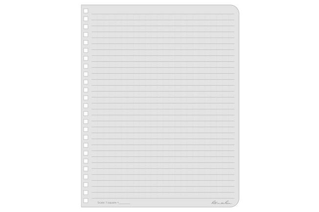 Afbeelding voor Rite in the Rain Side Spiral Notebook 773-LG, 6 5/8" x 8 1/2", Black, notitieboek