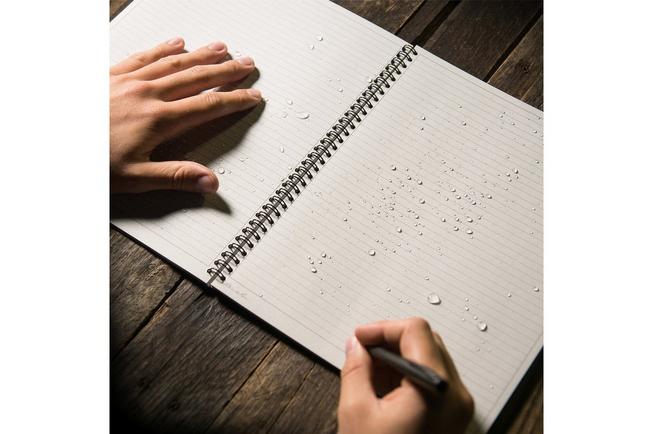 Afbeelding voor Rite in the Rain Side Spiral Notebook 773-MX 8 1/2" x 11", Black, notitieboek