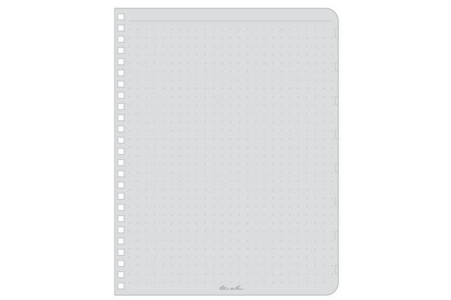 Afbeelding voor Rite in the Rain Side Spiral Notebook 773DG-LG 6 5/8" x 8 1/2", Black, Dot Grid, notitieboek