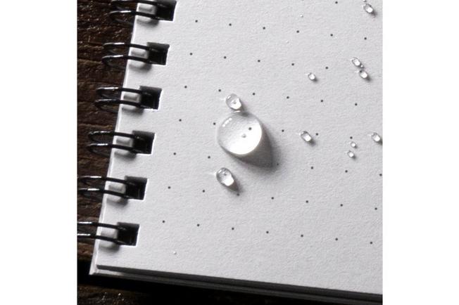 Afbeelding voor Rite in the Rain Side Spiral Notebook 773DG-LG 6 5/8" x 8 1/2", Black, Dot Grid, notitieboek