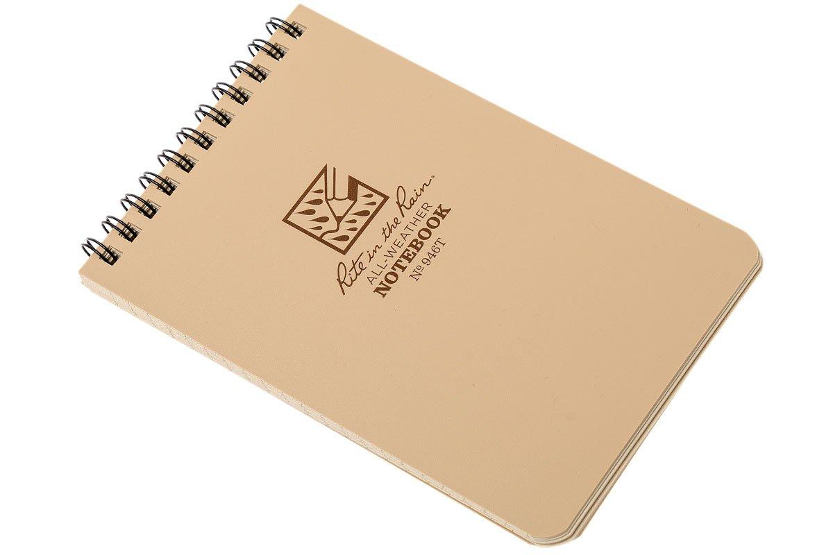 Aanhankelijk Fjord Creatie Rite in the Rain notebook 4" x 6" bruin, 946T | Voordelig kopen bij  knivesandtools.be