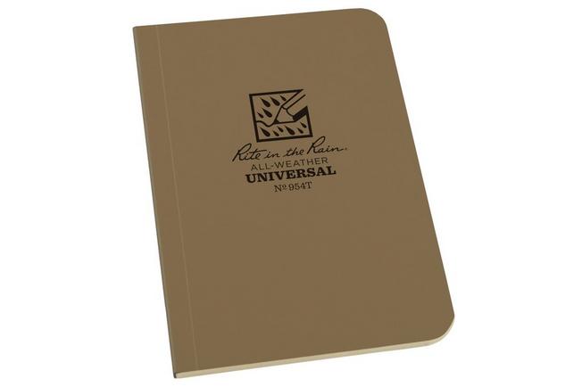 Afbeelding voor Rite in the Rain Soft Cover Book 954T, 3 1/2" x 5", Tan, notitieboekje