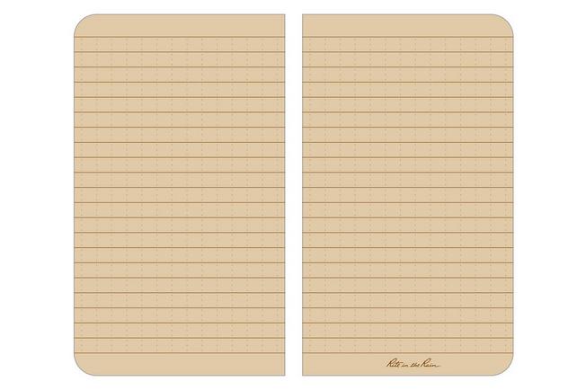 Afbeelding voor Rite in the Rain Soft Cover Book 964T, 3 1/2" x 6", Tan, notitieboek