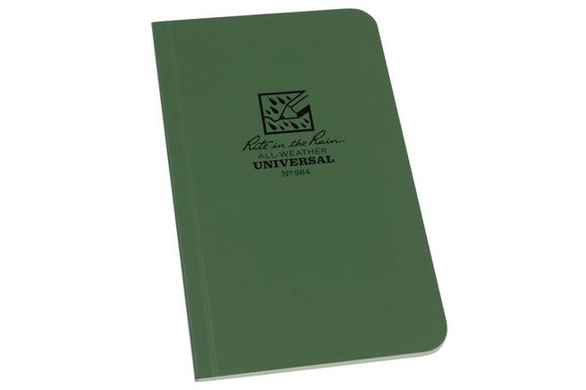 Afbeelding voor Rite in the Rain Soft Cover Book 964, 3 1/2" x 6", Green, notitieboek
