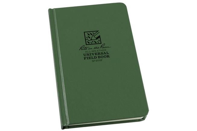 Afbeelding voor Rite in the Rain Universal Hard Cover Book 970F, 4 3/4" x 7 1/2", Green, notitieboek