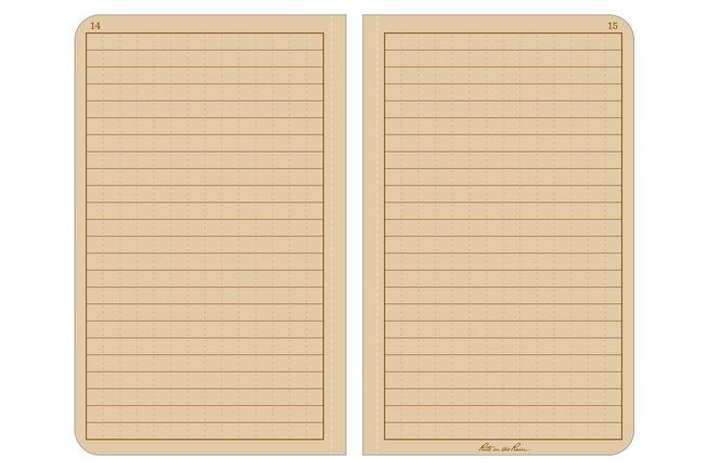 Afbeelding voor Rite in the Rain Hard Cover Book 970TF-M, 4 1/4" x 6 3/4", Tan, notitieboek