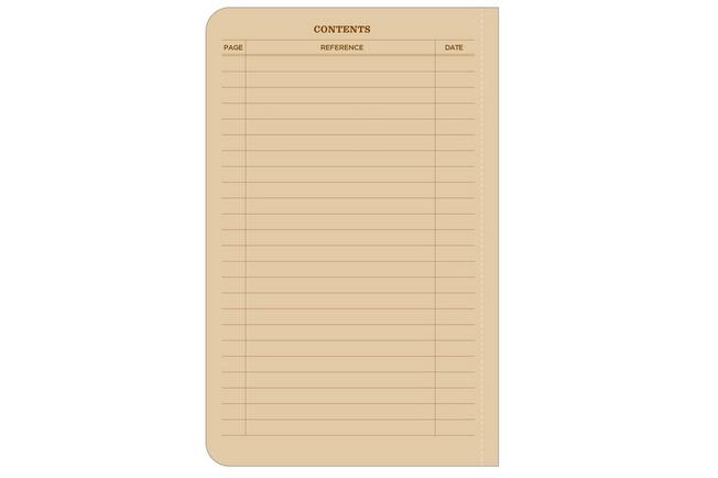 Afbeelding voor Rite in the Rain Universal Hard Cover Book 970TF, 4 3/4" x 7 1/2", Tan, notitieboek