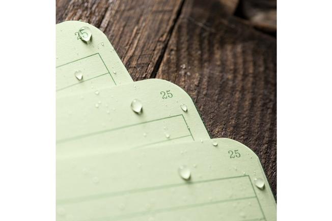 Afbeelding voor Rite in the Rain Stapled Notebooks 971FX-M, 3 1/4" x 4 5/8", Green, set van 3 notitieboekjes