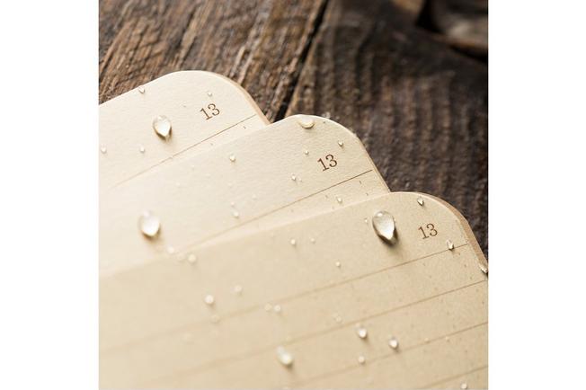 Afbeelding voor Rite in the Rain Stapled Notebooks 971TFX-M, 3 1/4" x 4 5/8", Tan, set van 3 notitieboekjes