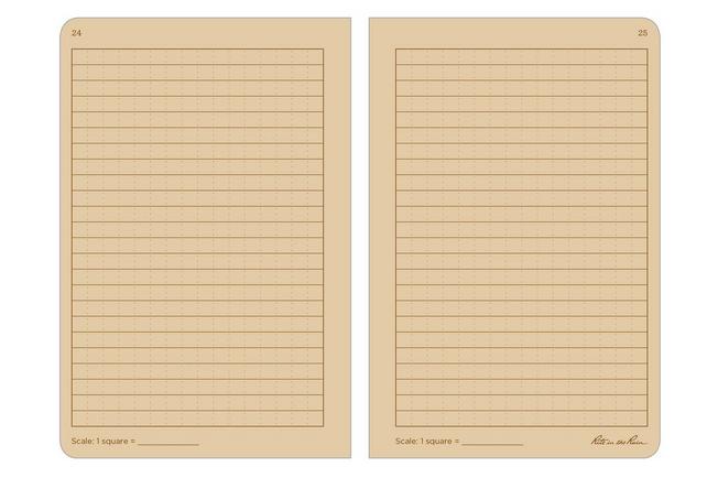 Afbeelding voor Rite in the Rain Universal Stapled Notebooks 971TFX, 4 5/8" x 7", Tan, set van 3 notitieboekjes