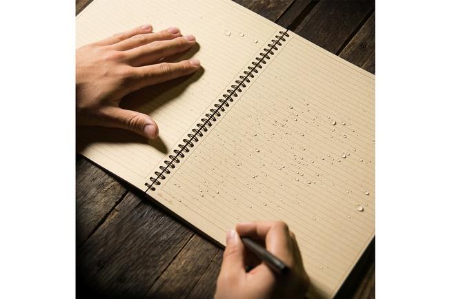 Afbeelding voor Rite in the Rain Side Spiral Notebook 973T-MX 8 1/2" x 11", Tan, notitieboek