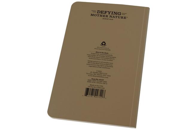Afbeelding voor Rite in the Rain Universal Soft Cover Book 974T, 4 5/8" x 7", Tan, notitieboek