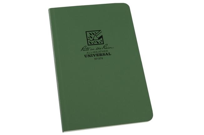 Afbeelding voor Rite in the Rain Universal Soft Cover Book 974, 4 5/8" x 7", Green, notitieboek