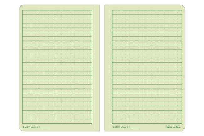 Afbeelding voor Rite in the Rain Universal Soft Cover Book 974, 4 5/8" x 7", Green, notitieboek