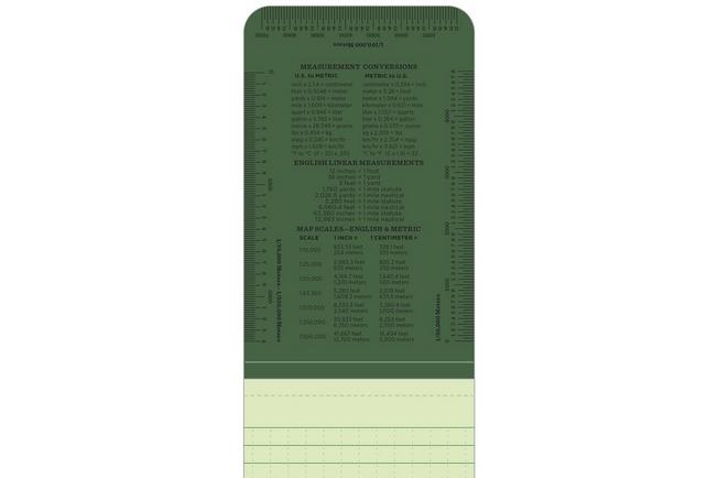 Afbeelding voor Rite in the Rain Soft Cover Top Bound Notebook 978, 3 1/4" x 5 1/4", Green, notitieboekje