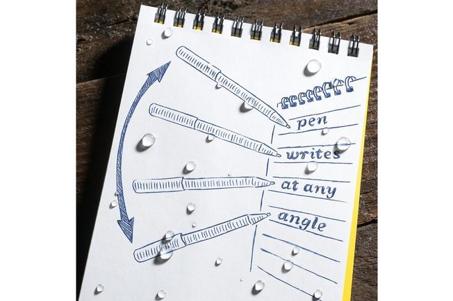 Afbeelding voor Rite in the Rain All-Weather Metal Pen 97B, Black, Blue Ink, pen