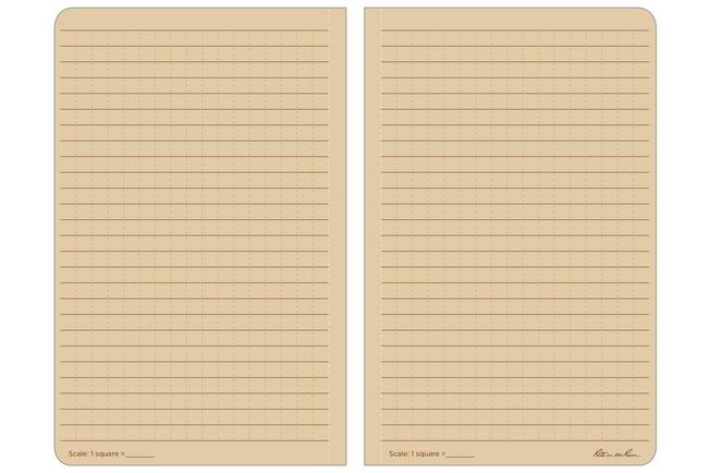 Afbeelding voor Rite in the Rain Tactical Field Book 980T, 4 5/8" x 7", Tan, notitieboek