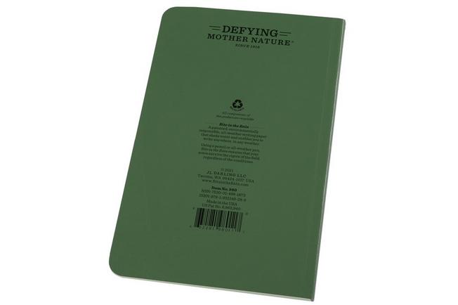 Afbeelding voor Rite in the Rain Tactical Field Book 980, 4 5/8" x 7", Green, notitieboek