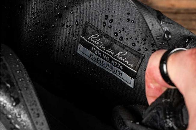 Afbeelding voor Rite in the Rain Monsoon Rapid Pouch Small, Black M774 waterdichte pouch