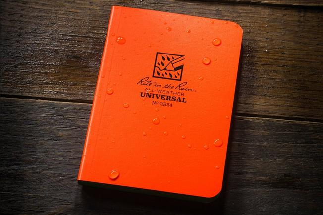 Afbeelding voor Rite in the Rain Soft Cover Book OR54, 3 1/2" x 5", Orange, notitieboekje