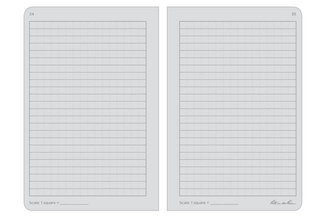 Afbeelding voor Rite in the Rain Universal Stapled Notebooks OR71FX, 4 5/8" x 7", Orange, set van 3 notitieboekjes