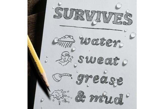 Afbeelding voor Rite in the Rain Universal Spiral Notebook OR73, 4 5/8" x 7", Orange, notitieboek