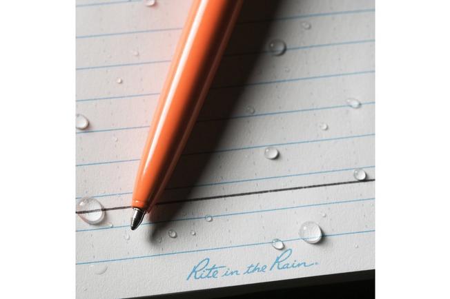 Afbeelding voor Rite in the Rain All-Weather Metal Pen OR97 Orange, pen