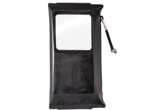 Afbeelding voor Rite in the Rain Monsoon Rough Water Tech Pouch P784 Black, 8x4", waterdichte pouch