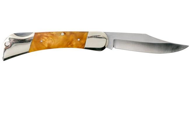 Image for Robert Klaas Monolith 3000 Lockback 110mm Maple Wood 1997-460 hunting knife