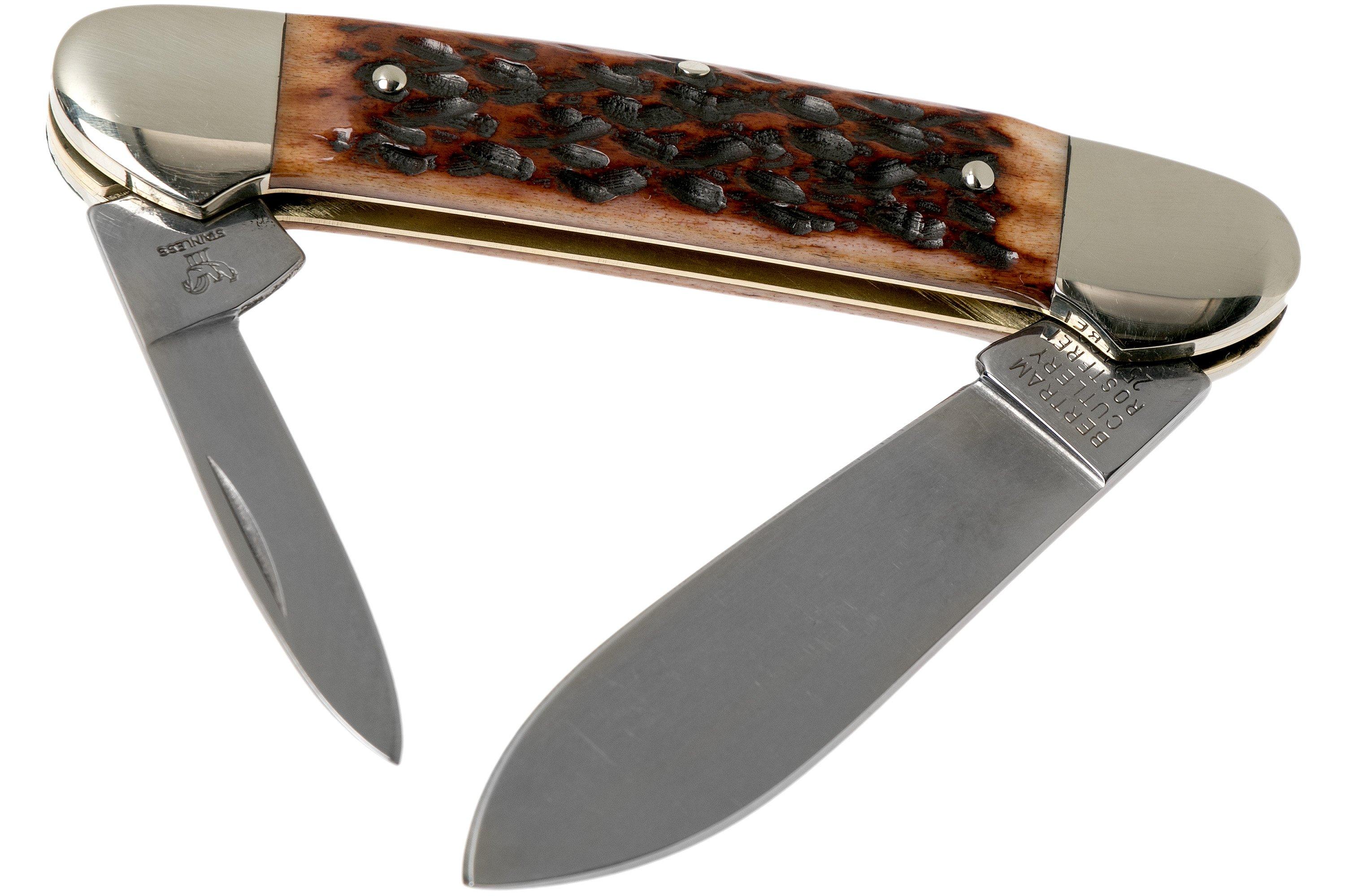 Robert Klaas US Canoe 95mm Jigged Bone 2506-252-BPB pocket knife ...