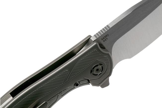 Bild für Reate Iron Flipper Brown Micarta, Beadblast Screws Taschenmesser